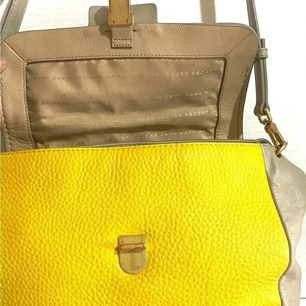 Marc By Marc Jacobs leather satchel handbag